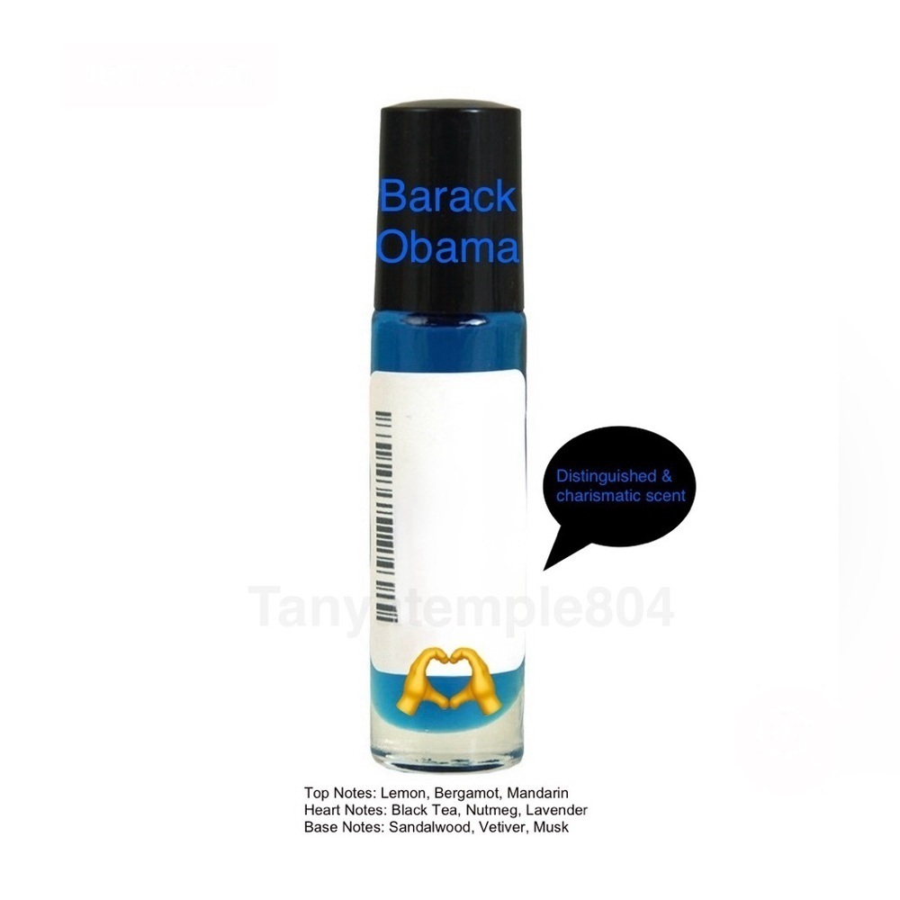 Barack (M) FRAGRANCE OIL 1/3 Oz Glass Roll-On Bottle